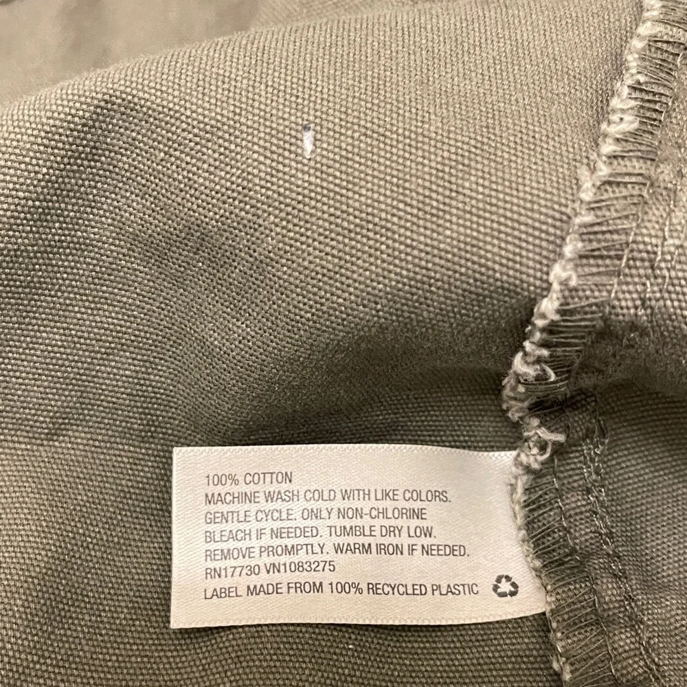 Ava & Viv Olive Hooded Utility Jacket - Picture 10 of 10